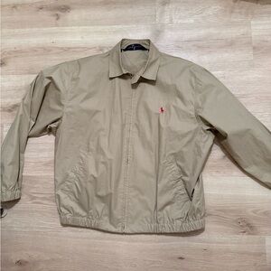 Ralph Lauren 100% Cotton Windbreaker size M. Unisex. Fits like a women’s M-L